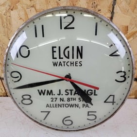 Elgin Watches Lighted Clock