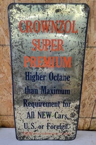 Crownzol Premium Metal Pump Sign