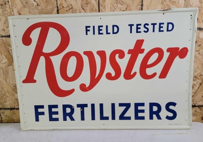 Royster Fertilizers Metal Sign