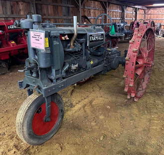 IH Farmall F-12: Rear Steel, Single Front, Engine Stuck, S/N - 48211. This Lot must be picked up in Tidioute, PA on September 18 - 22.