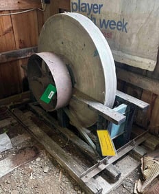 Large Sandstone Wheel