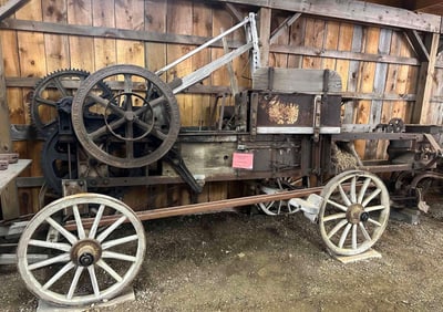 Collins Plow Co. Stationary Baler