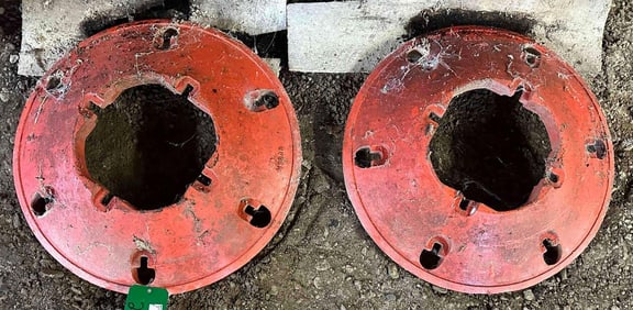 (2) Case Wheel Weights