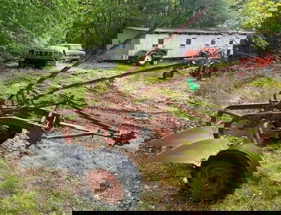 2 Bottom Plow: on rubber tires. This Lot must be picked up in Tidioute, PA on September 18 - 22.