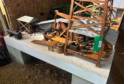 Drake Oil Well Scale Model Display