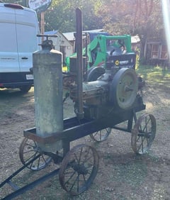 White 6 HP Engine