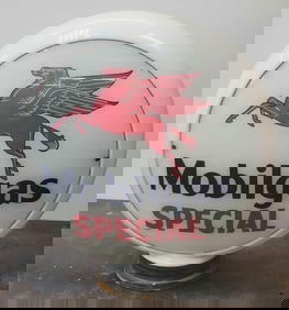 Mobilgas Special w/Pegasus 13.5" Single Globe Lens