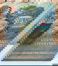 Jumbo Spark Plugs w/Logo Metal Point of Sale Display Cabinet (TAC)