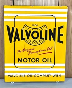 Valvoline Motor Oil Porcelain Sign (TAC)