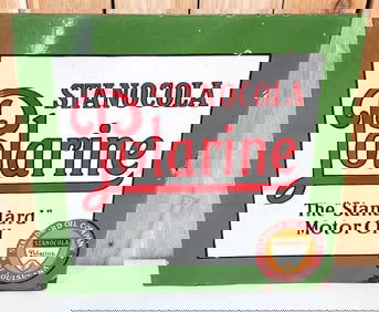 Stanocola Polarine w/Logo Porcelain Flange Sign (TAC)