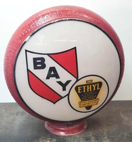 Bay Ethyl Globe Lenses in an Original Red Ripple Body (TAC)