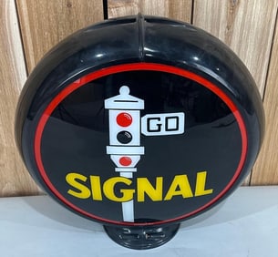 Reproduction Signal w/Logo 13.5" Globe