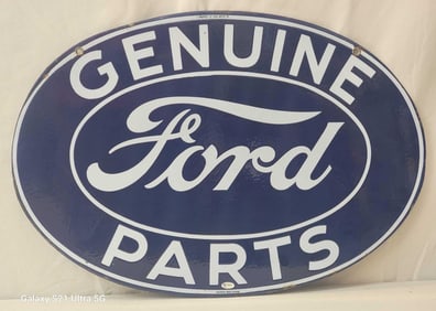 Genuine Ford Parts Porcelain Sign (TAC)