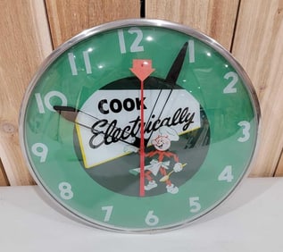 Cook Eletrically w/Ready Kil-o-Watt Lighted Clock
