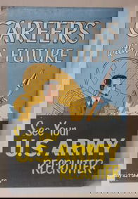 See Your U.S. Army Recruiter Metal Sign (TAC)