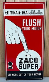 Flush Your Motor with Zaco Super Metal Sign (TAC)