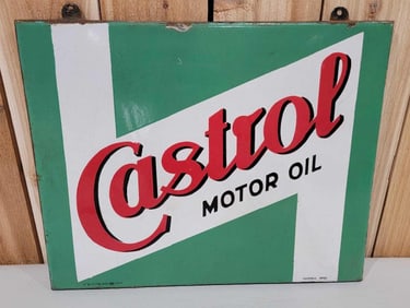 Castrol Motor Oil Porcelain Sign (TAC)