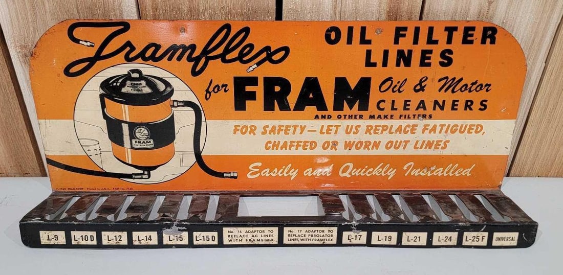 Fram Oil Filter Metal Display Rack (TAC) (1 of 5)