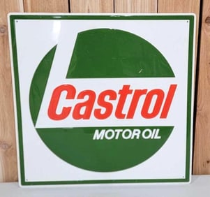 Castrol Motor Oil Metal Sign (TAC)