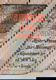 Crownzol Premium Metal Pump Sign (TAC)