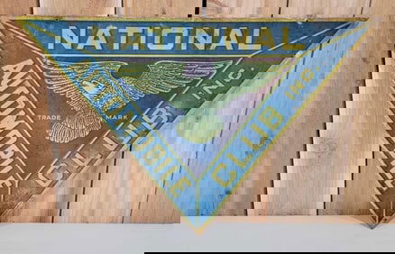 National Automobile Club w/Eagle Logo Metal Sign (TAC)