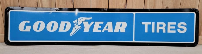 Goodyear Tires w/Logo Metal Sign (TAC)