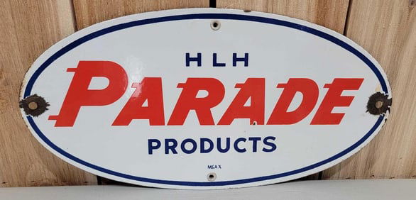 Parade Products Porcelain Pump Sign (TAC)