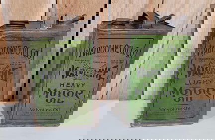 2-Valvoline Motor Oil One Gallon Cans Light & Medium