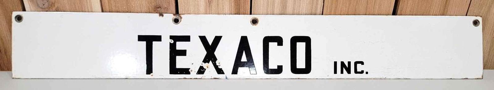 Texaco Inc. Porcelain Sign (TAC) (1 of 3)