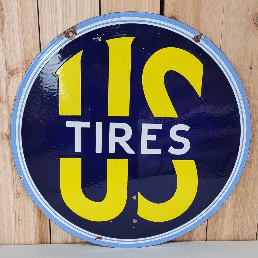 US Tires Porcelain Sign (TAC) (1 of 8)