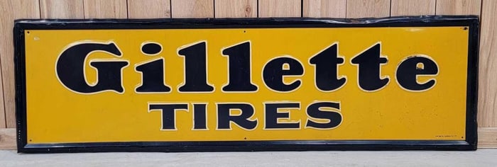 Gillette Tires Metal Sign (TAC)