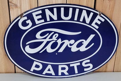 Genuine Ford Parts Porcelain Sign (TAC)