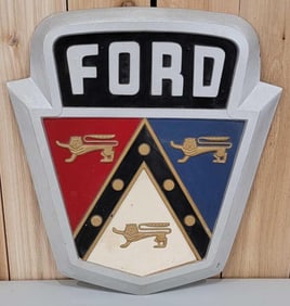 Ford Jubilee Logo Shield Rubberite Sign (TAC)
