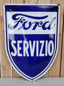 Ford Sevizio Porcelain Shield Sign (TAC)