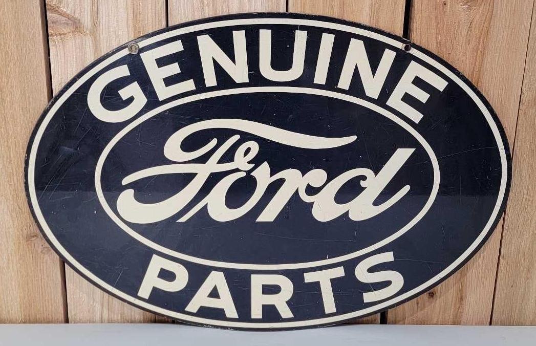 Genuine Ford Parts Metal Sign (TAC) (1 of 8)