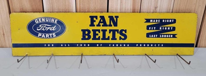 Canada Ford Fan Belt Metal Rack (TAC)