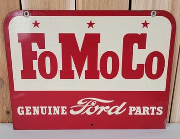 FoMoCo Genuine Ford Parts Metal Sign (TAC)