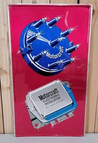 (Ford) Motorcraft Electronic Regulator Metal Sign (TAC)