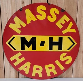Massey Harris Porcelain Sign (TAC)