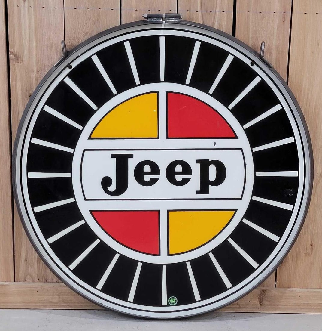 Jeep Porcelain Sign (TAC) (1 of 7)