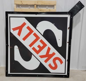 Skelly (Gasoline) Porcelain Identification Sign (TAC)