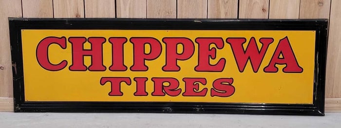 Chippewa Tires Metal Sign (TAC)