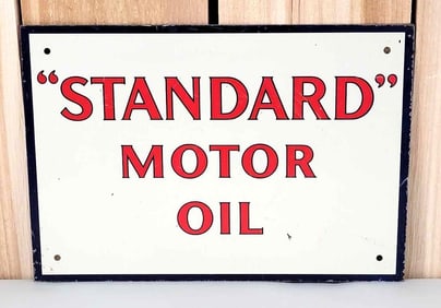 "Standard" Motor Oil Metal Sign (TAC)