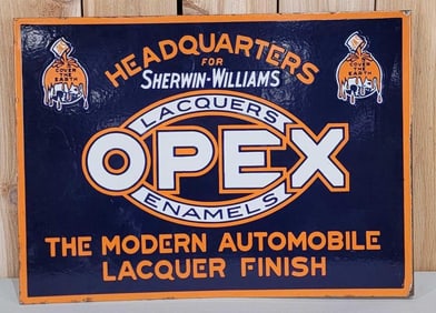 Sherwin-Williams OPEX Enamel for Automobile Porcelain Flange Sign (TAC)