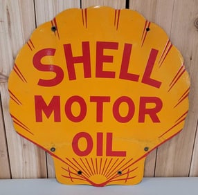 Shell Motor Oil Porcelain Sign (TAC)