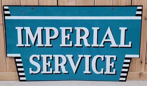 Imperial Service Porcelain Sign (TAC)