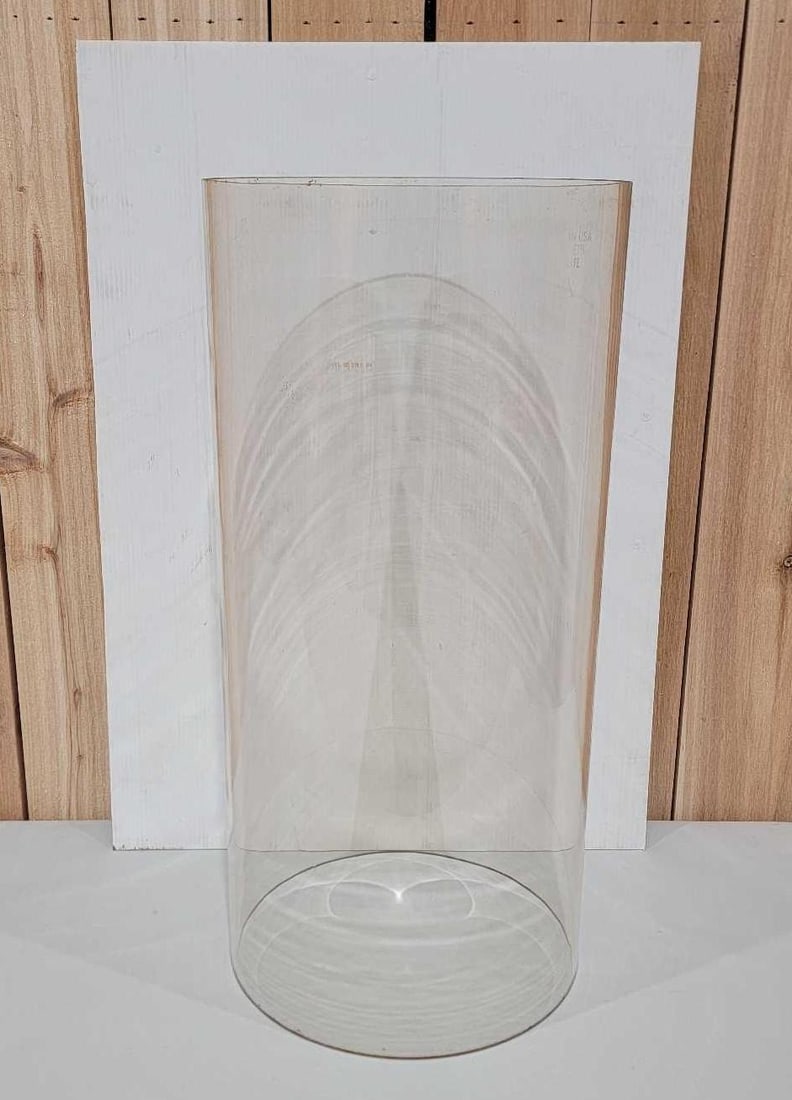 Visible Gas Pump Glass Cylinder: in good condition, 26"x12.5",