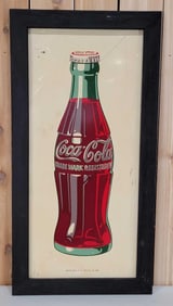 Coca-Cola Bottle Metal Sign (TAC)