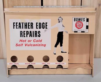 Bowes Seal Fast Feather Edge Repair Metal Counter-Top Display (TAC)