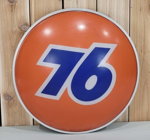 (Union) 76 Plastic Lighted Sign